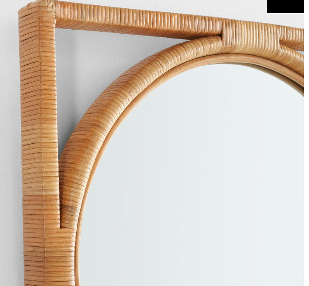 PEMBA MIRROR Brown-Small