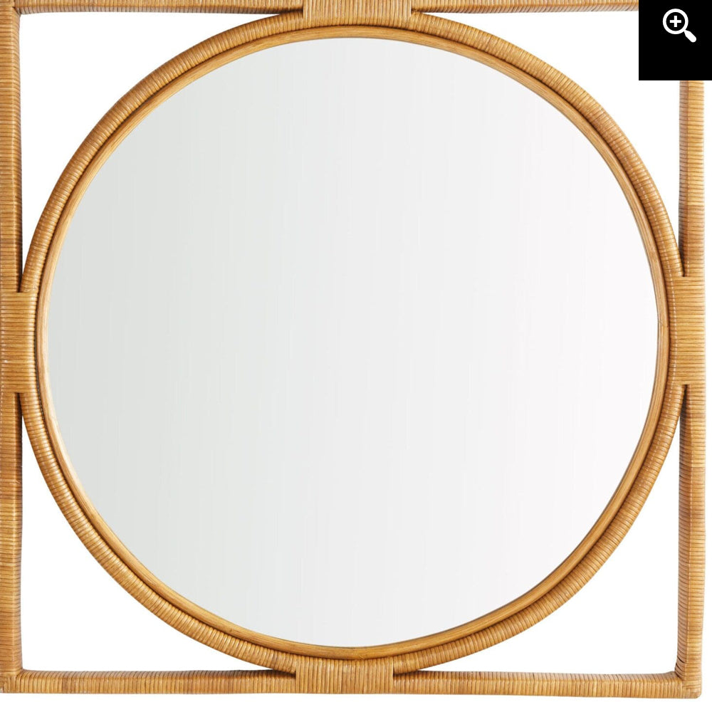 PEMBA MIRROR Brown-Small