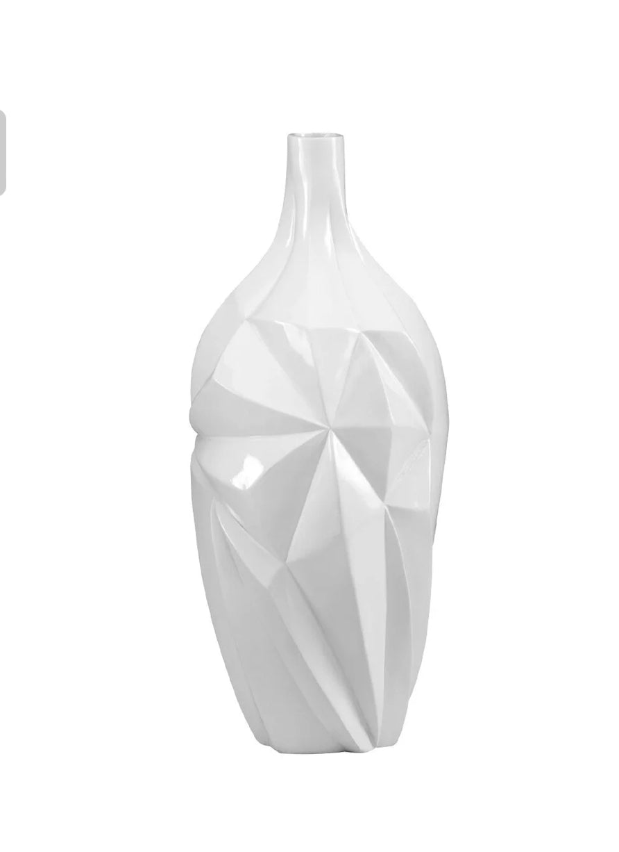 GLACIER VASES| GLOSS WHITE