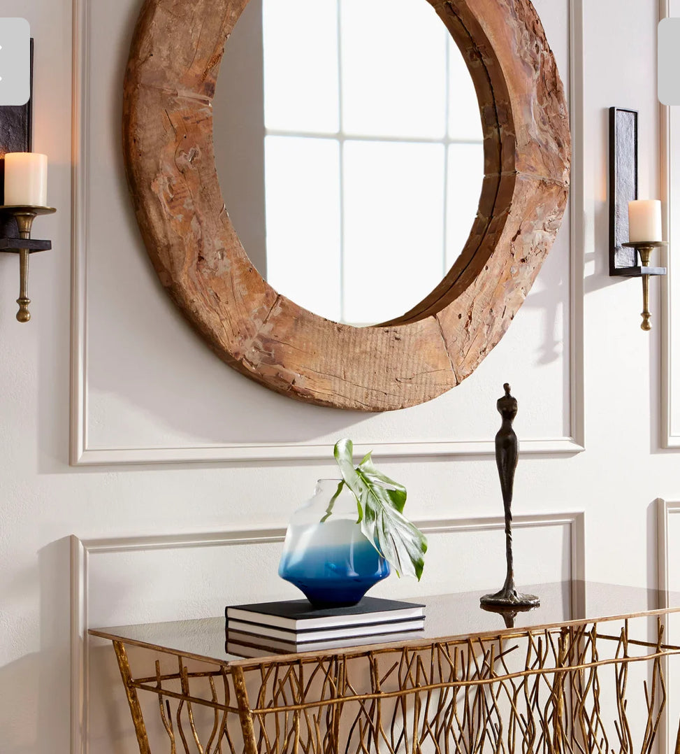 Wagon Mirror/ Walnut