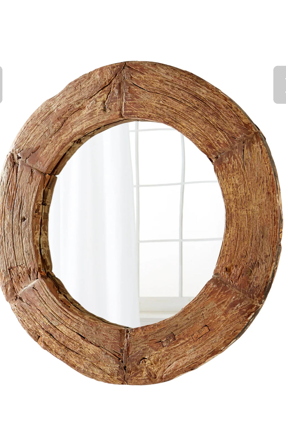Wagon Mirror/ Walnut