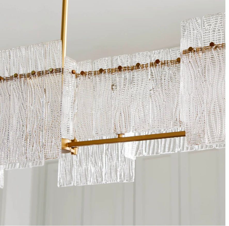 Othello 8-Light Linear - Aged Brass