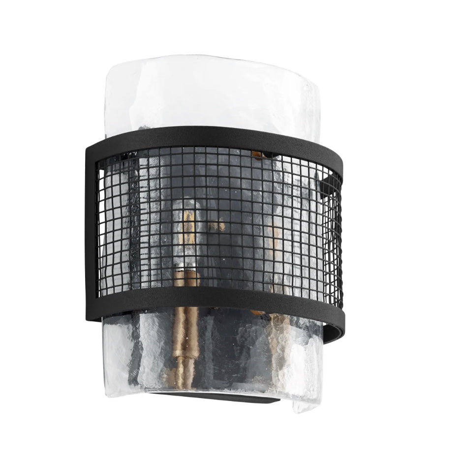 Panorama Chandelier | Noir & Aged Brass - Medium