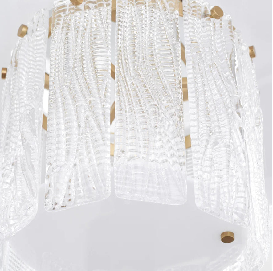 Othello 7- Light Ceiling mount - Aged Brass