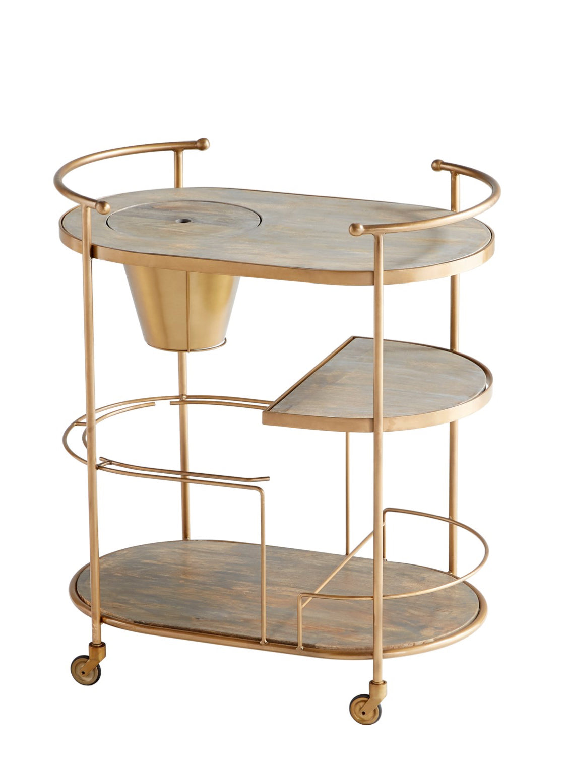 Antique-Barcraft Bar Cart