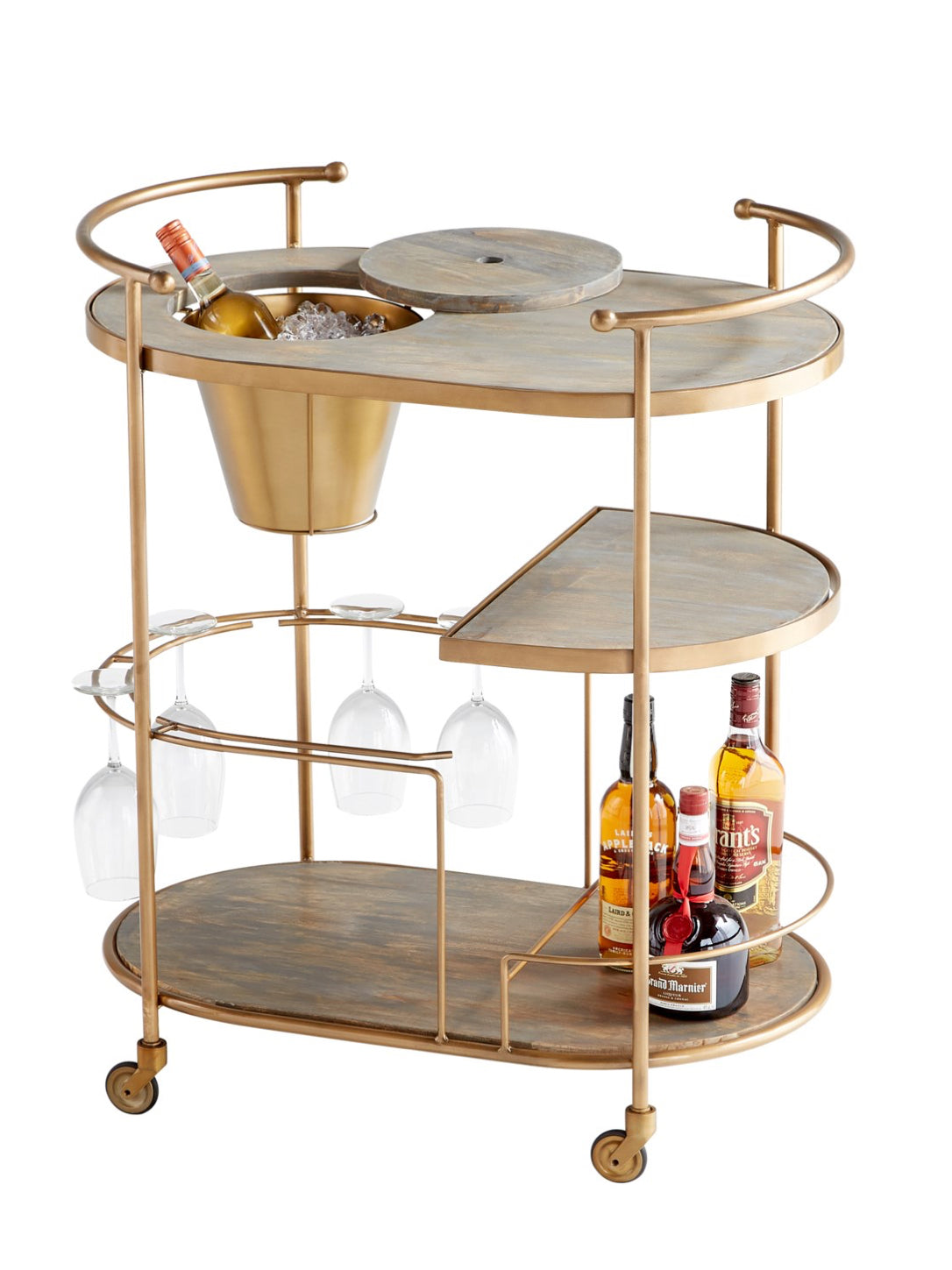 Antique-Barcraft Bar Cart