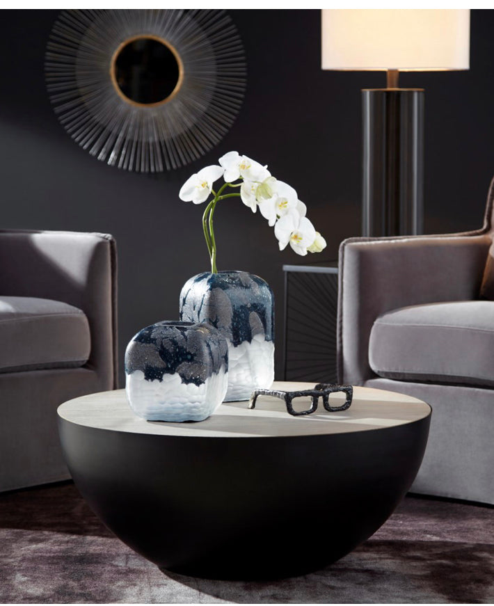 Black & Marble- Balance Coffee Table