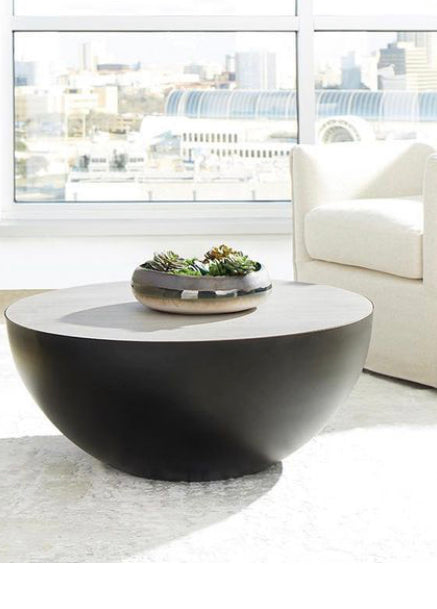 Black & Marble- Balance Coffee Table