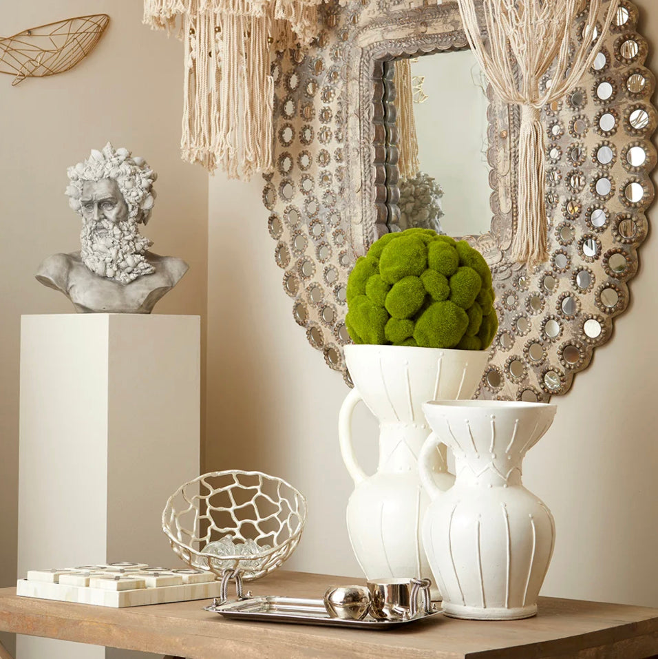 Ravine Vase | White - Medium