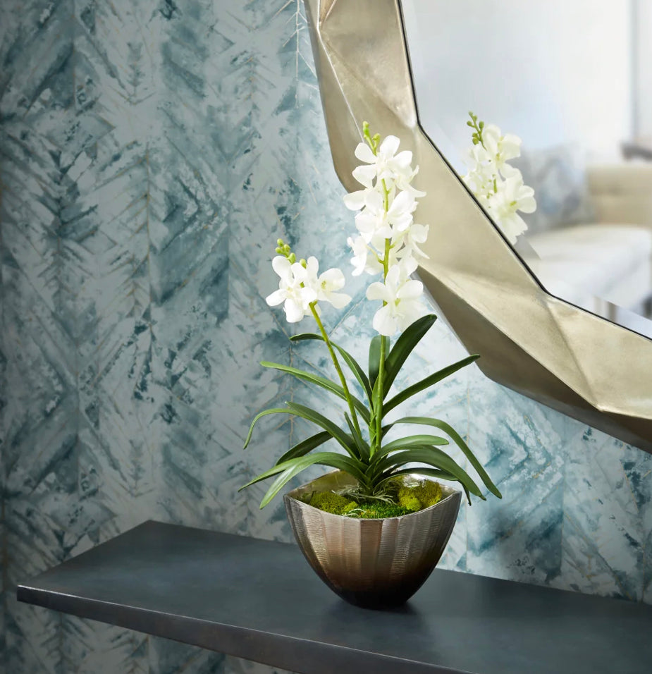 Sweet Harbor Silver Mirror