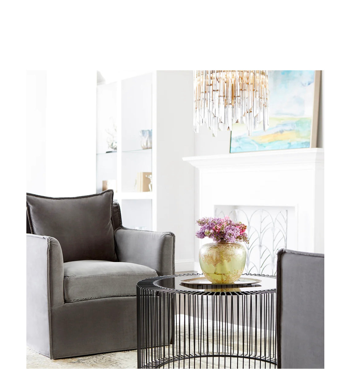 Canasta Cofee Table | Graphite