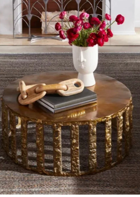 Lucila Coffee Table | Gold