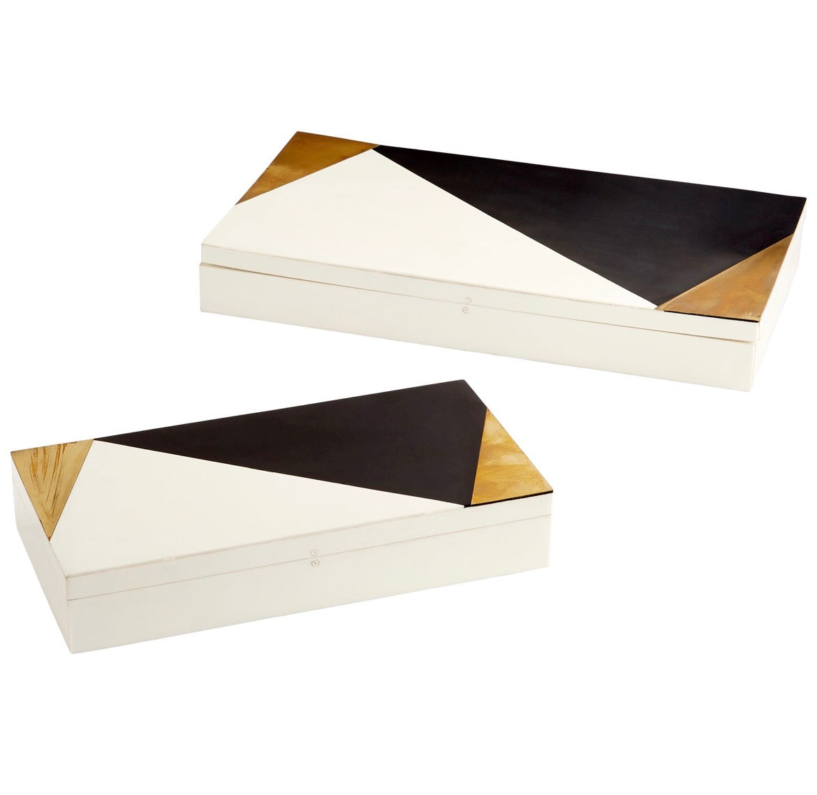 Modametric Container | Black – Gold – White – Small