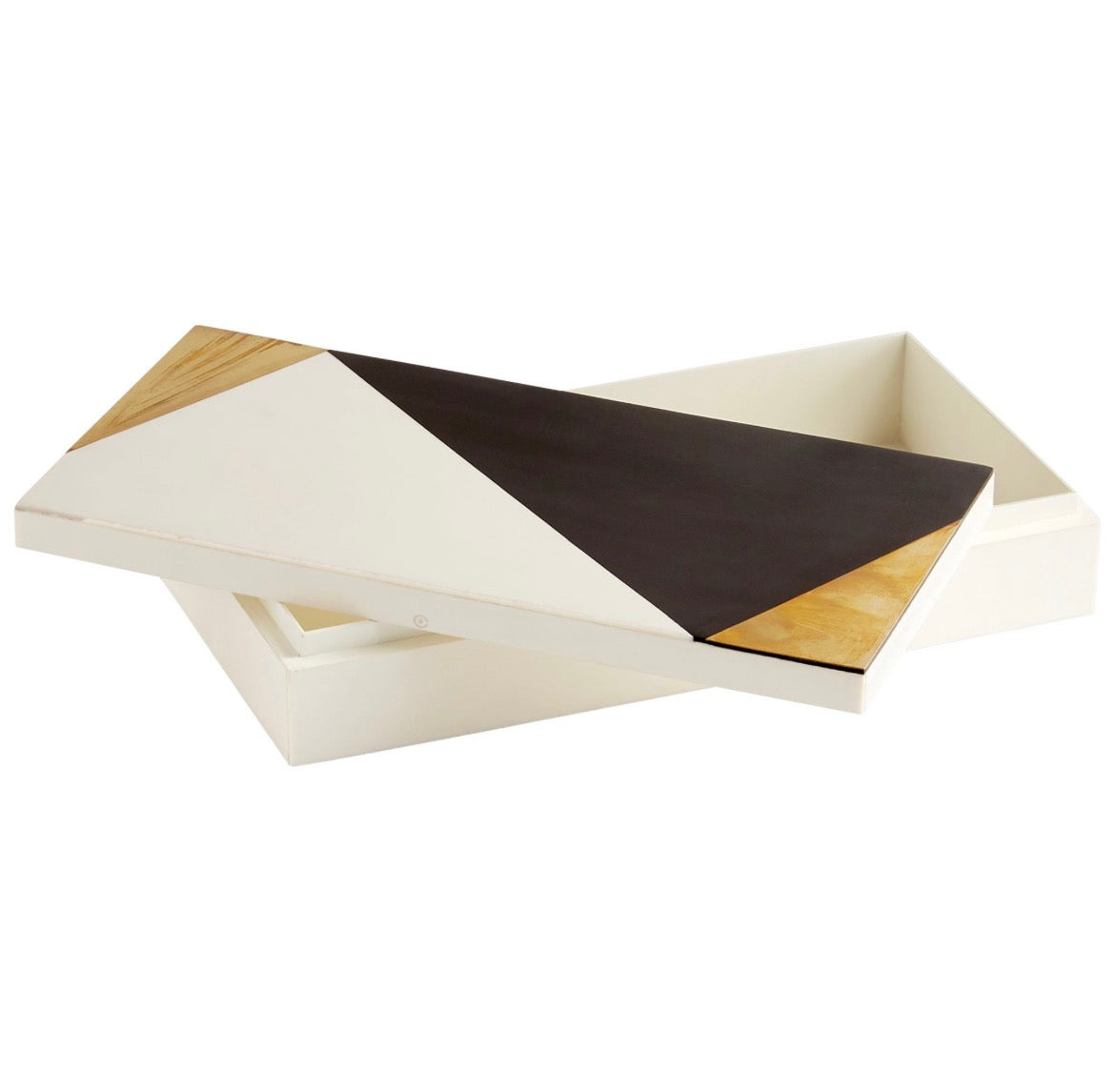 Modametric Container | Black – Gold – White – Small