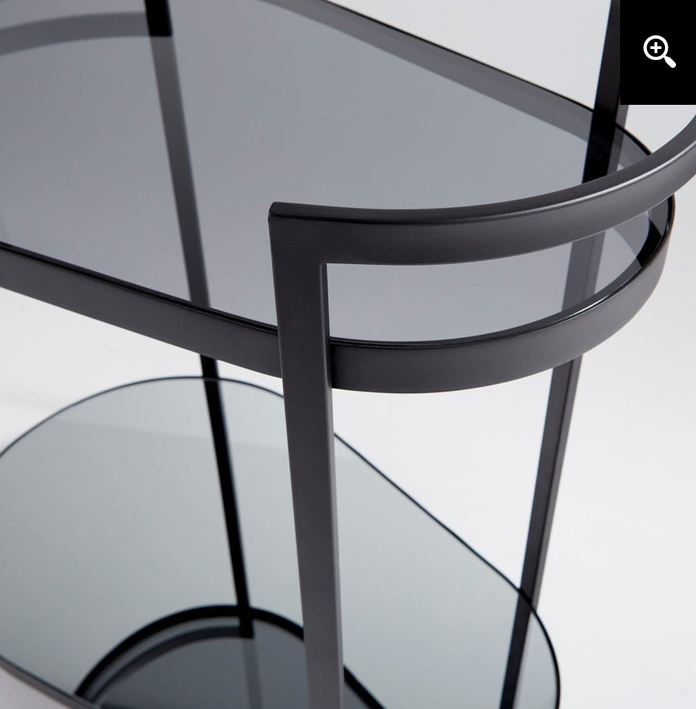 Cosmo Bar Cart |Black-Small