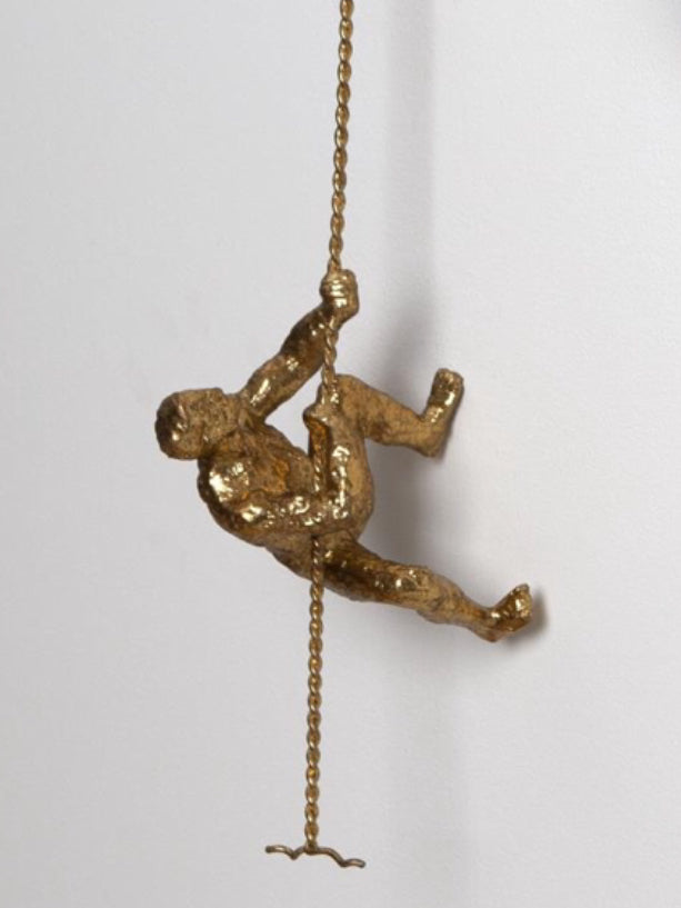 Climbing Man-Gold, Silver & Bronze