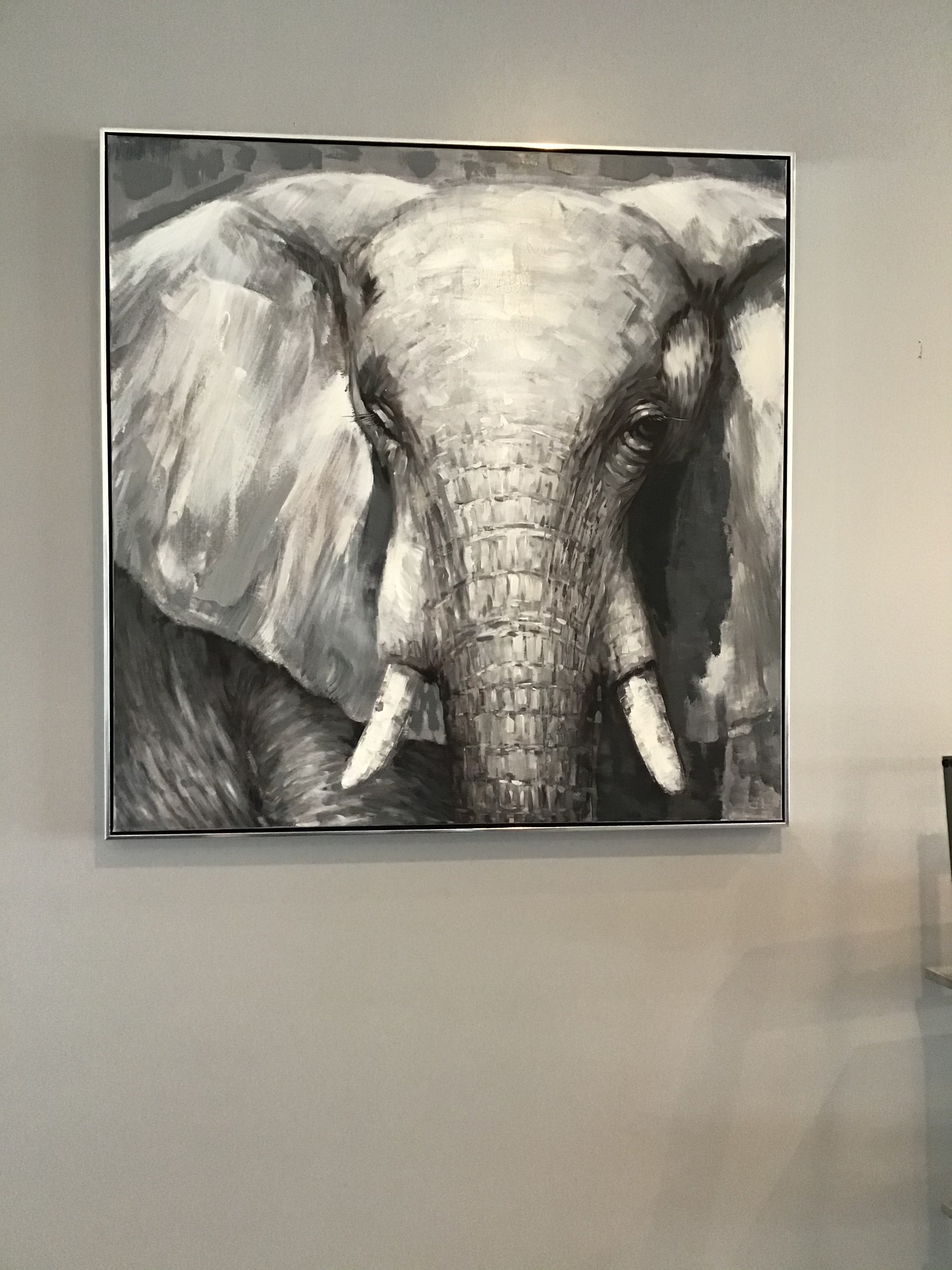 Elephant Framed Art-Lendary