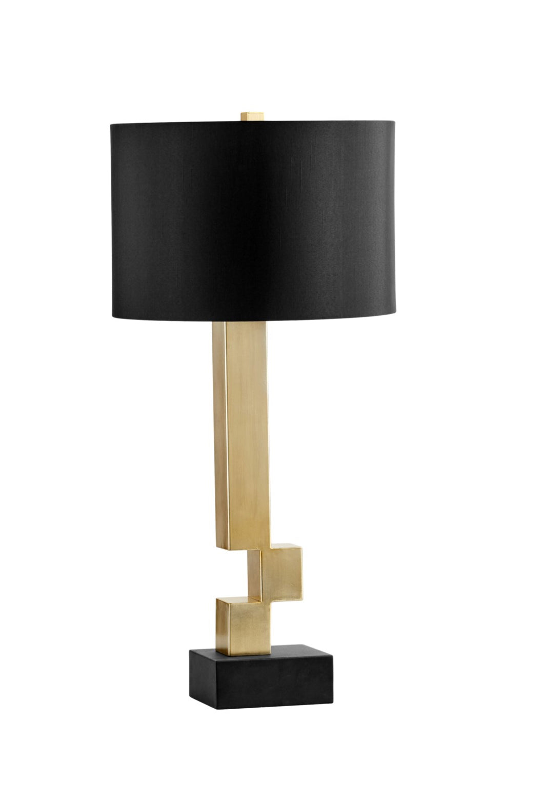 Gold with Black Shade -Rendezvous Table Lamp