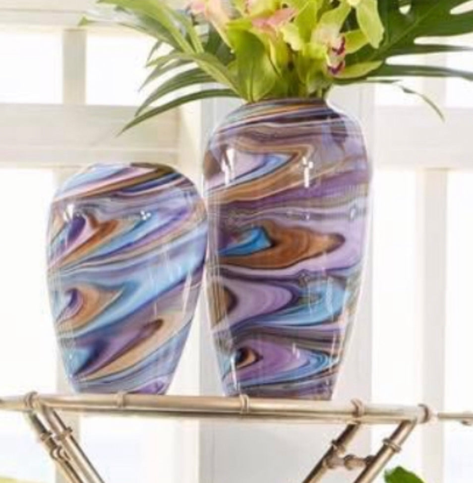 Multi Color- Cafe Vase
